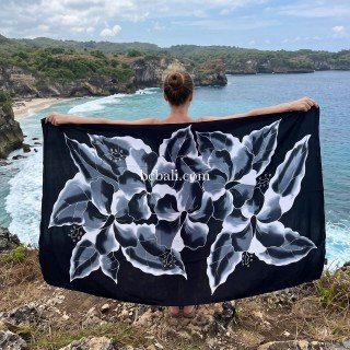 Hot Sale Rayon Lava Lava Hand Painted by Balinese Artisans